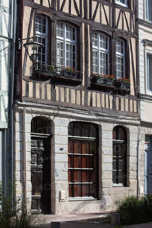 Rouen (Seine Maritime), rue Eau de Robec