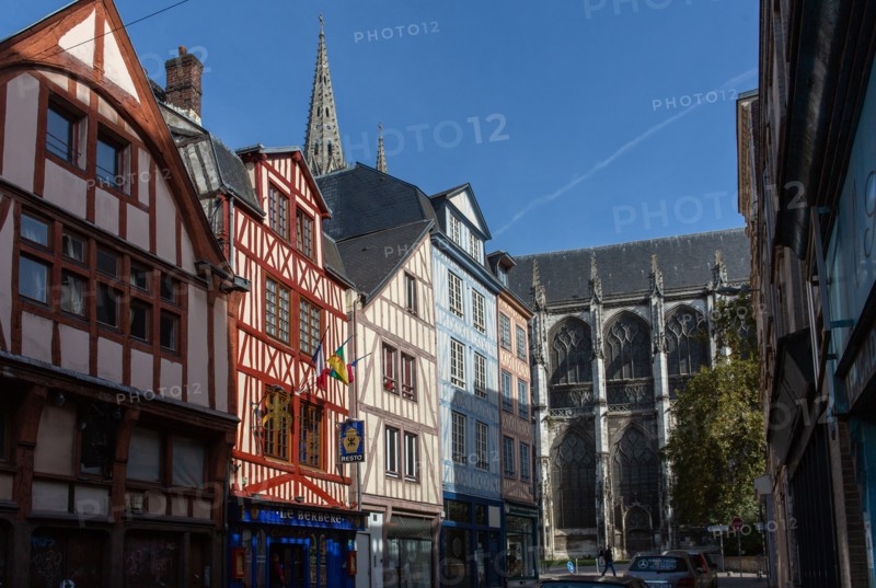 Rouen (Seine Maritime), rue des Boucheries Saint-Ouen