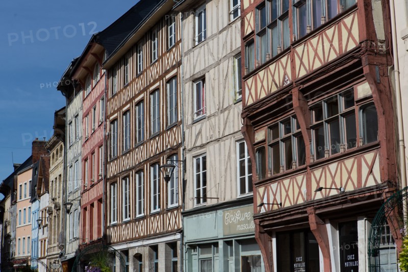 Rouen (Seine Maritime), rue Eau de Robec