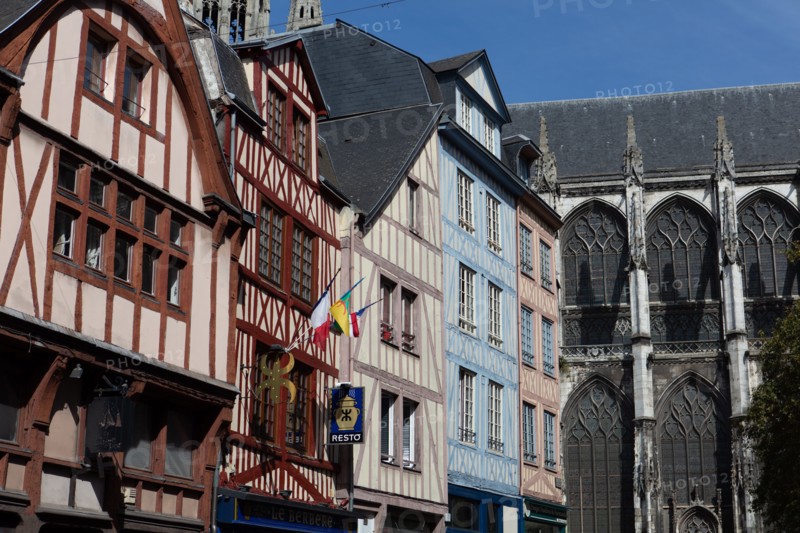 Rouen (Seine Maritime), rue des Boucheries Saint-Ouen