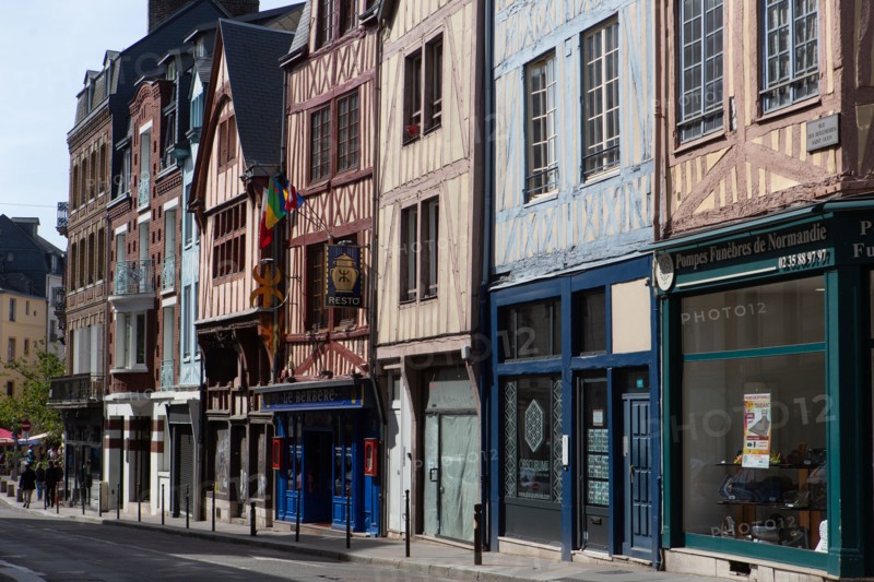 Rouen (Seine Maritime), rue des Boucheries Saint-Ouen