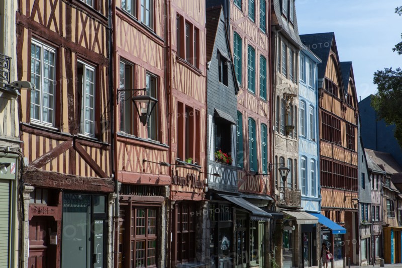 Rouen (Seine Maritime), rue Martainville