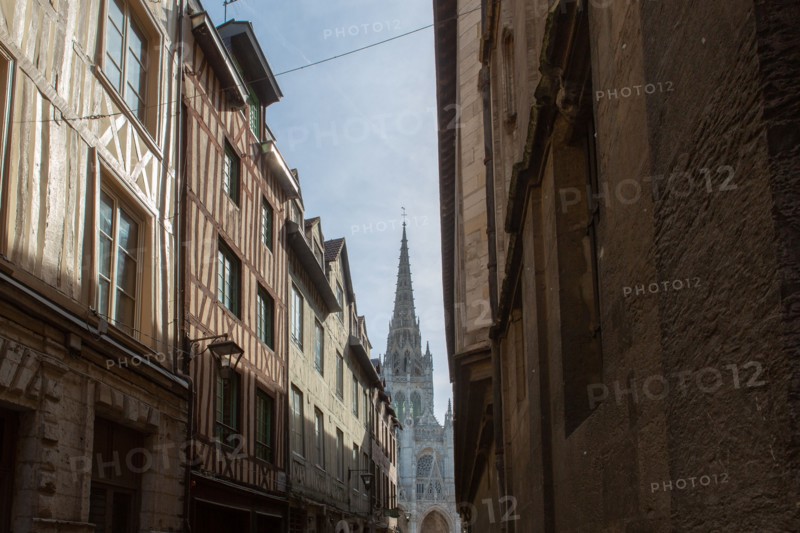 Rouen (Seine Maritime), rue Saint-Romain