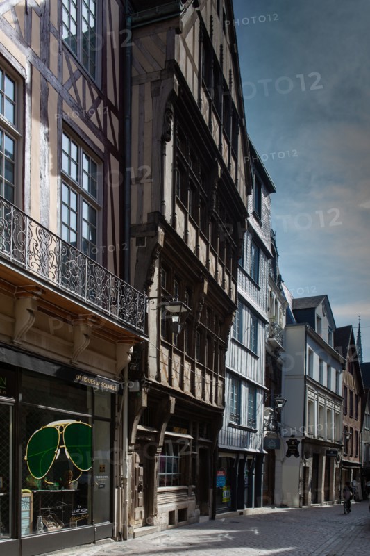 Rouen (Seine Maritime), rue Saint-Romain