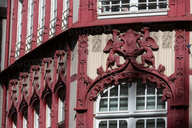 Rouen (Seine Maritime), rue du Gros Horloge