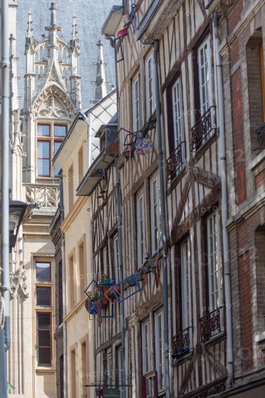Rouen (Seine Maritime), rue Massacre