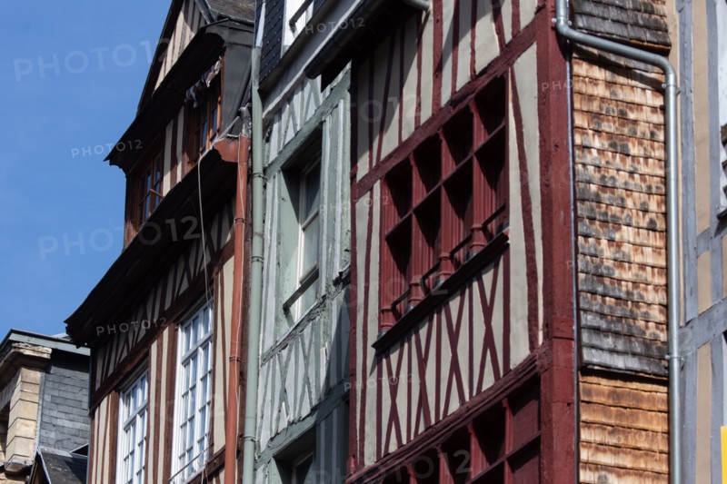 Rouen (Seine Maritime), rue du Gros Horloge