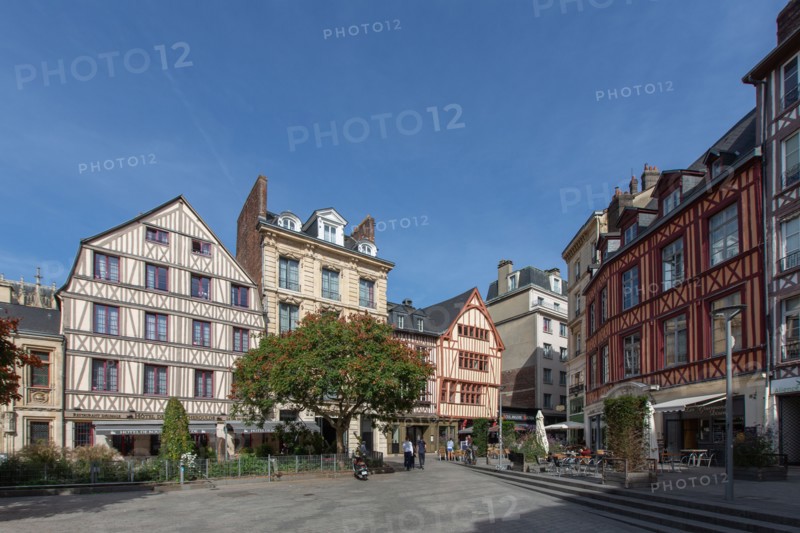 Rouen (Seine Maritime), place de la Pucelle