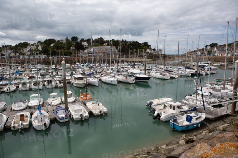 Pléneuf Val André, port, harbour of Dahouët (Côtes d'Armor)