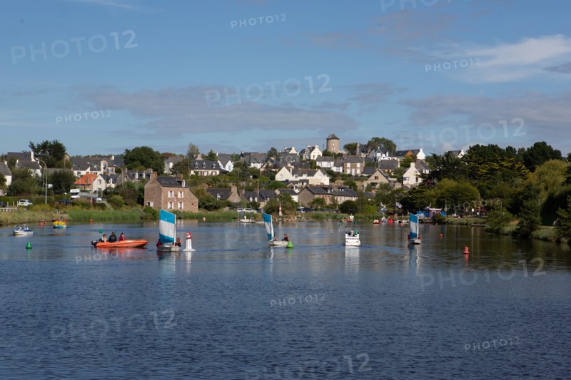 Pléneuf Val André, Dahouët, port, miniature harbour (Côtes d'Armor)