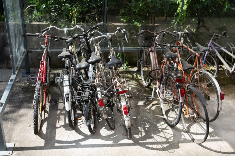 Paris, bicycle parking
