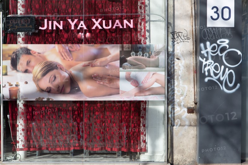 Paris, salon de massage asiatique