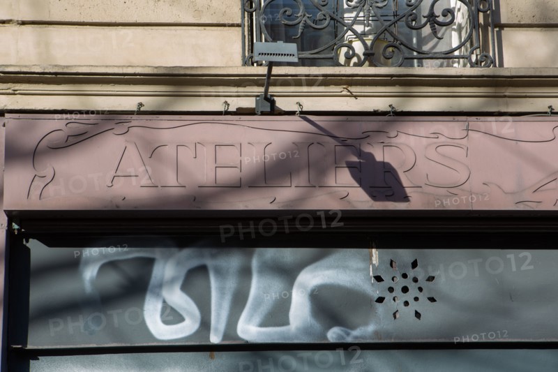 Paris, ancienne enseigne d'ateliers