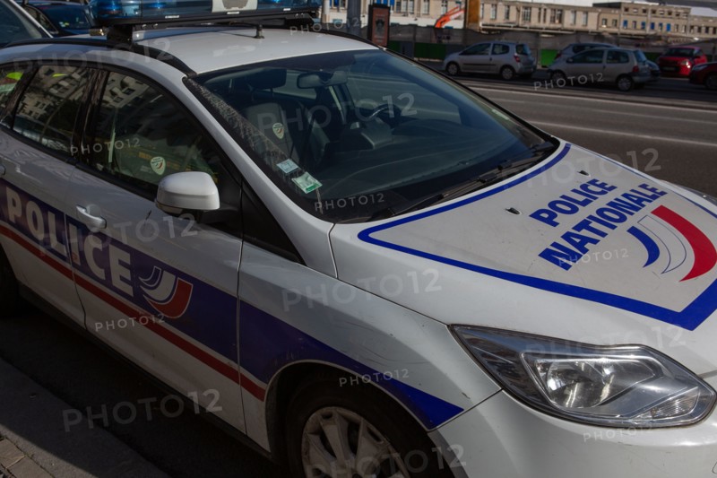 Paris, voiture de Police
