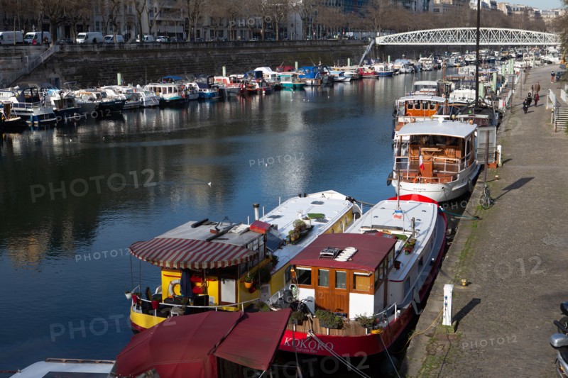 Paris, bassin de l'Arsenal