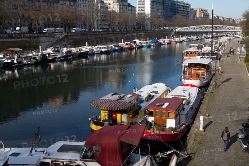 Paris, bassin de l'Arsenal
