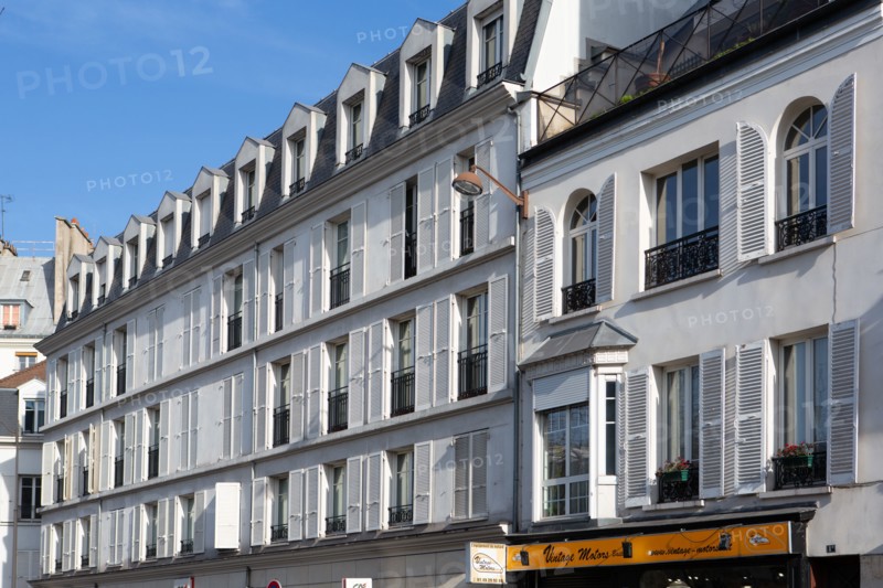 Paris, immeubles boulevard Richard Lenoir
