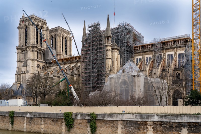 Cathédrale Notre-Dame de Paris, un an après l’incendie du 15 avril 2019