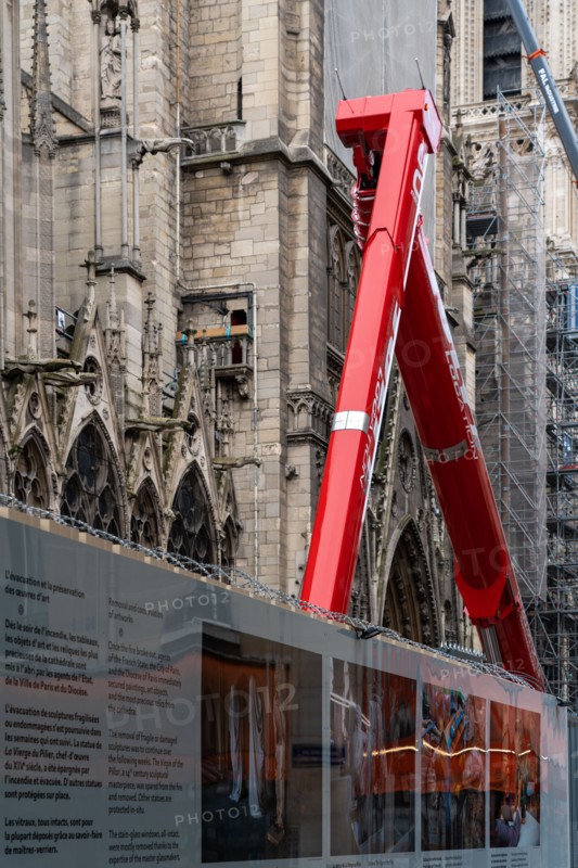 Cathédrale Notre-Dame de Paris, un an après l’incendie du 15 avril 2019