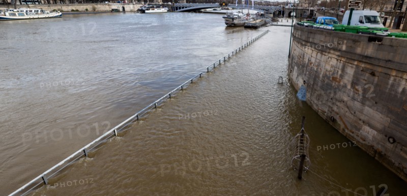 Paris, crue de la Seine