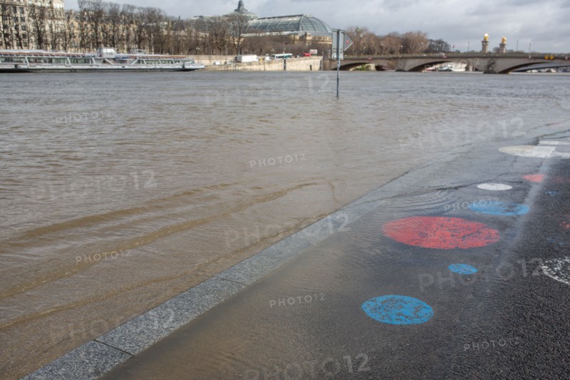 Paris, crue de la Seine