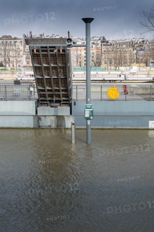 Paris, crue de la Seine