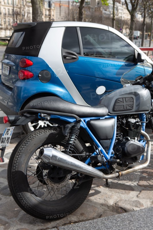 Paris, Smart et moto