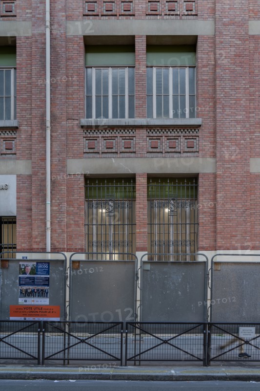 Paris, election signs
