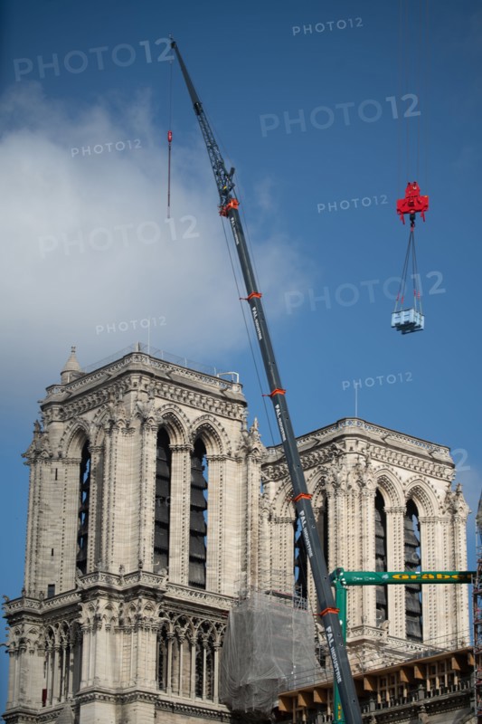 Cathédrale Notre-Dame de Paris, un an après l’incendie du 15 avril 2019