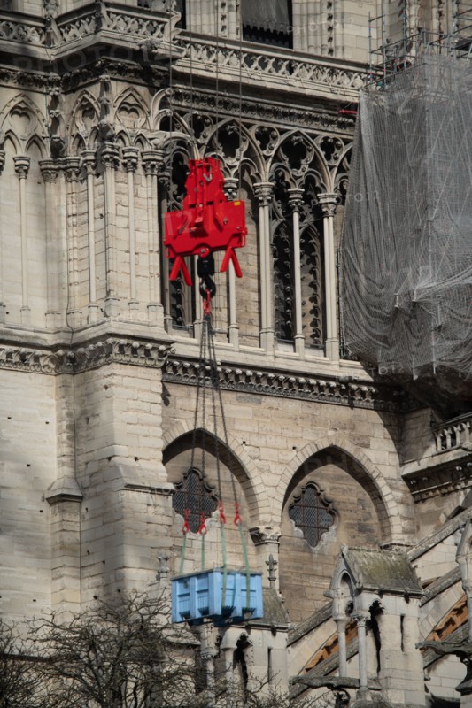 Cathédrale Notre-Dame de Paris, un an après l’incendie du 15 avril 2019