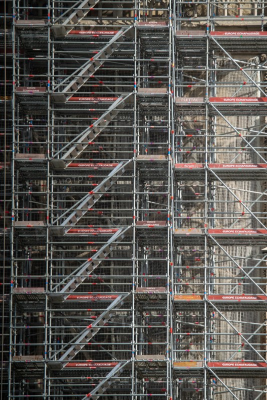 Cathédrale Notre-Dame de Paris, un an après l’incendie du 15 avril 2019