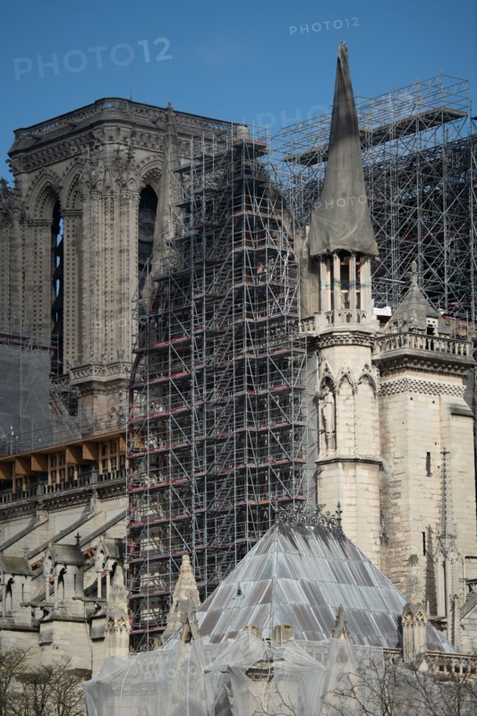 Cathédrale Notre-Dame de Paris, un an après l’incendie du 15 avril 2019