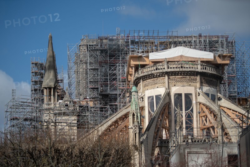 Cathédrale Notre-Dame de Paris, un an après l’incendie du 15 avril 2019