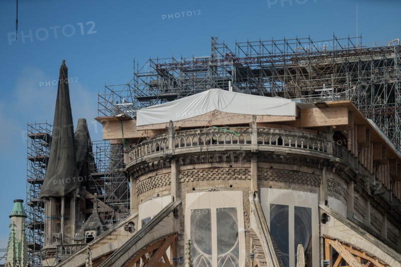 Cathédrale Notre-Dame de Paris, un an après l’incendie du 15 avril 2019