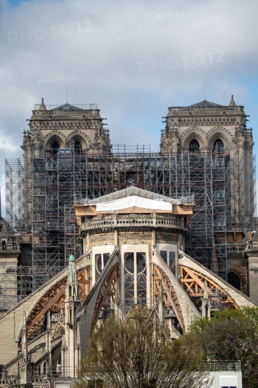 Cathédrale Notre-Dame de Paris, un an après l’incendie du 15 avril 2019