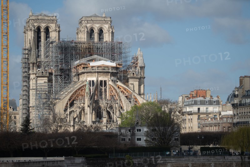 Cathédrale Notre-Dame de Paris, un an après l’incendie du 15 avril 2019