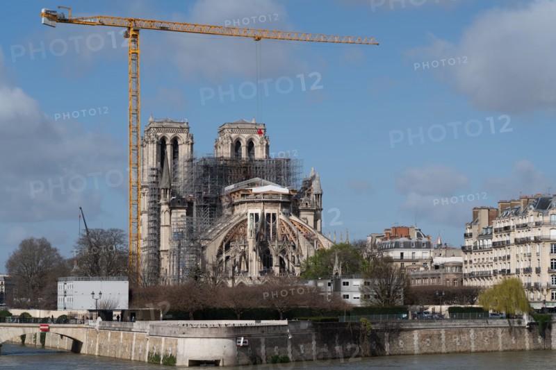 Cathédrale Notre-Dame de Paris, un an après l’incendie du 15 avril 2019