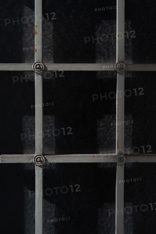 Paris, détail de la grille d’une porte