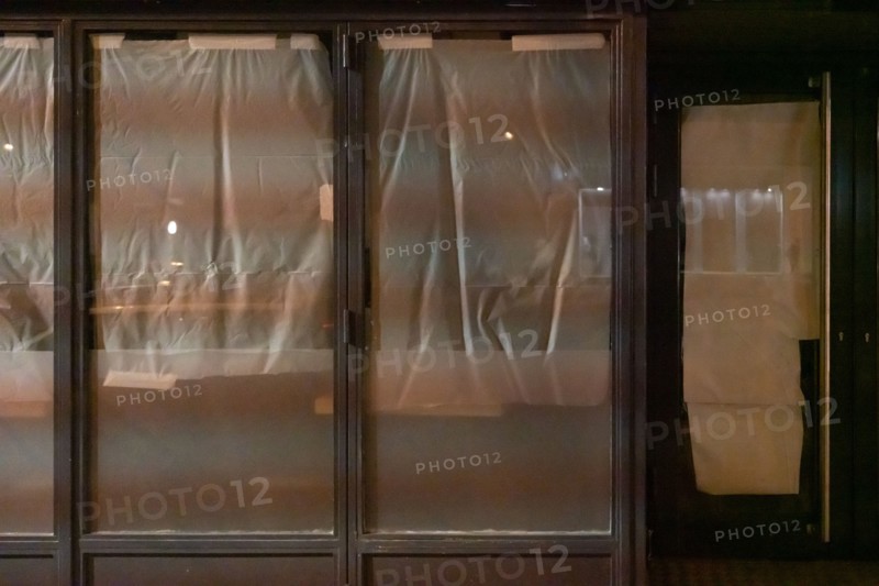 Paris, closed restaurant