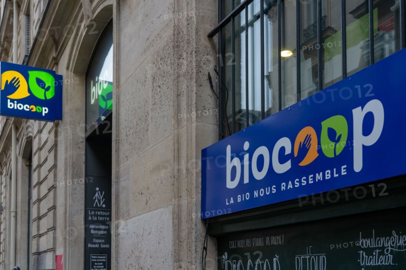 Paris, magasin Biocoop