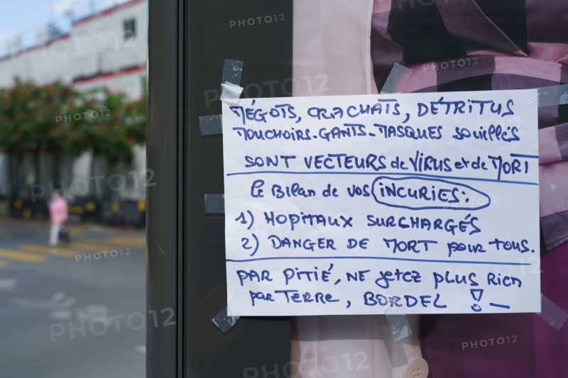 Paris during lockdown, April 2020