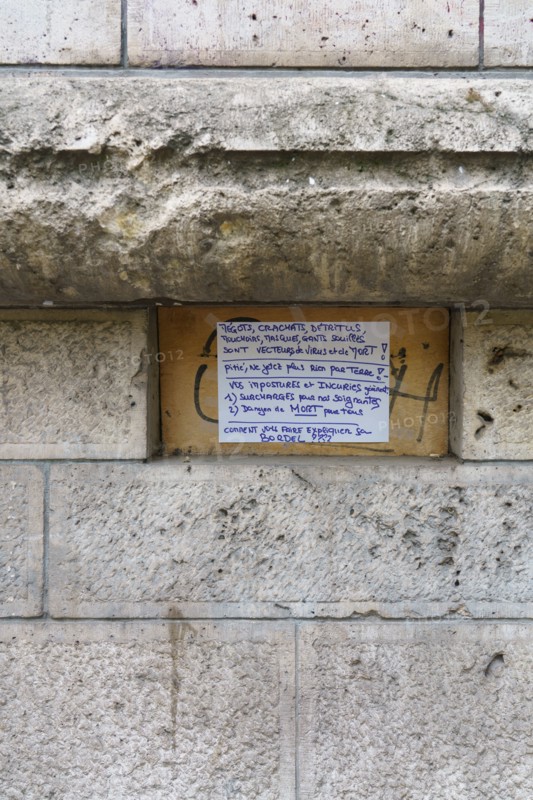 Paris during lockdown, April 2020