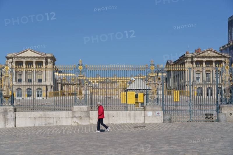 The Palace of Versailles closed due to the Covid-19 outbreak