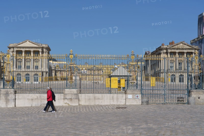 The Palace of Versailles closed due to the Covid-19 outbreak