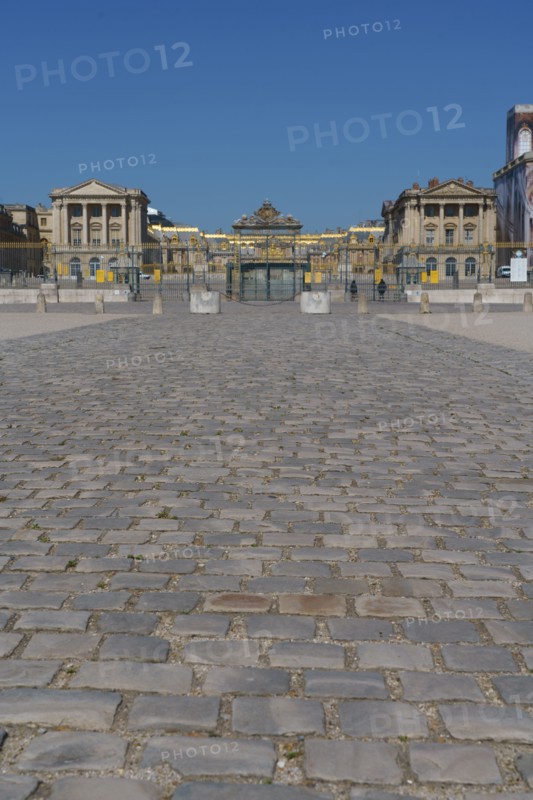 The Palace of Versailles closed due to the Covid-19 outbreak