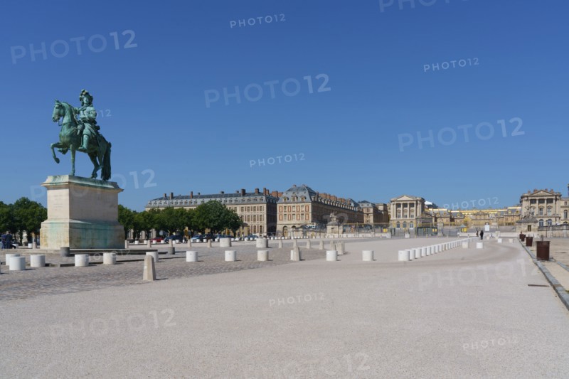Le château de Versailles fermé à cause de l'épidémie de Covid-19