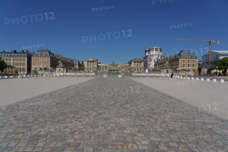 Le château de Versailles fermé à cause de l'épidémie de Covid-19