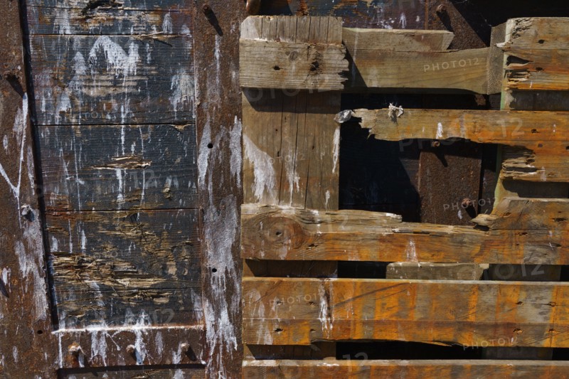 Trouville-sur-Mer, detail of a fishing trawl
