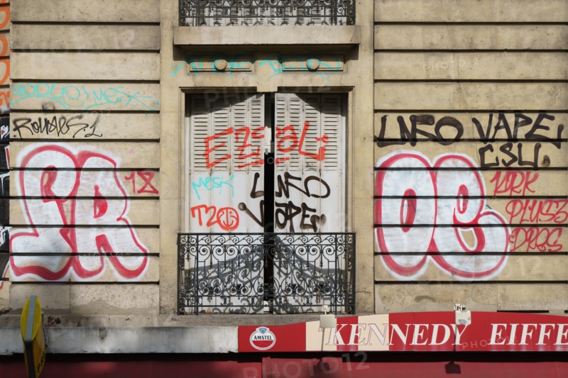 Paris, graffiti