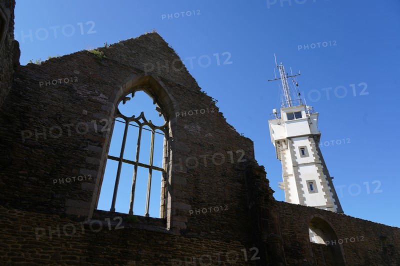 Abbey on the pointe Saint-Mathieu, North tip of Finistère